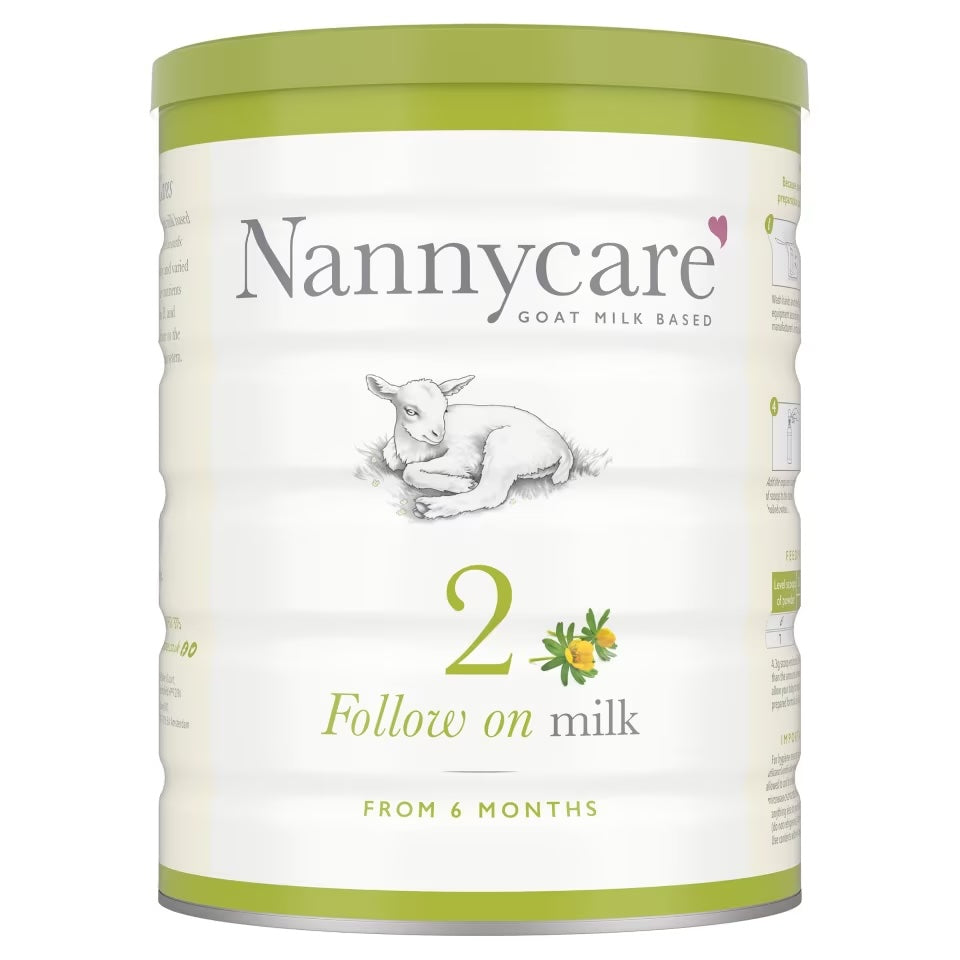 Nannycare 2 Goat Milk Based Follow On Milk 900G